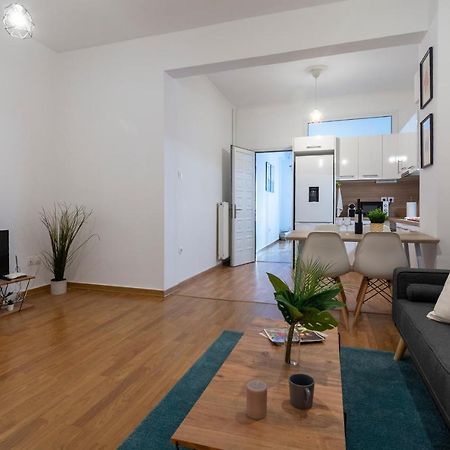 Modern 2Bd Apt In Athens , 3-Min Metro Exteriér fotografie
