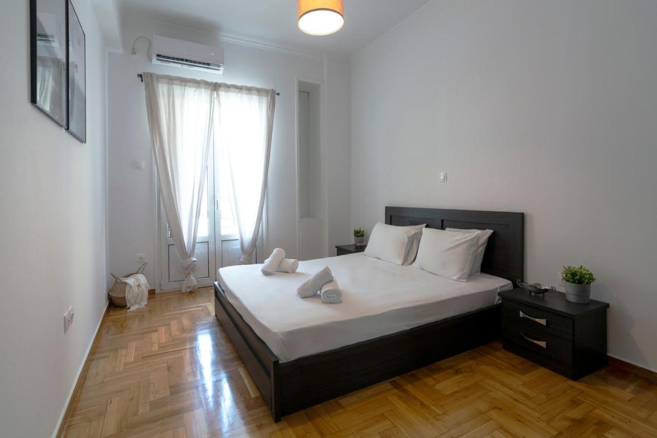 Modern 2Bd Apt In Athens , 3-Min Metro Exteriér fotografie