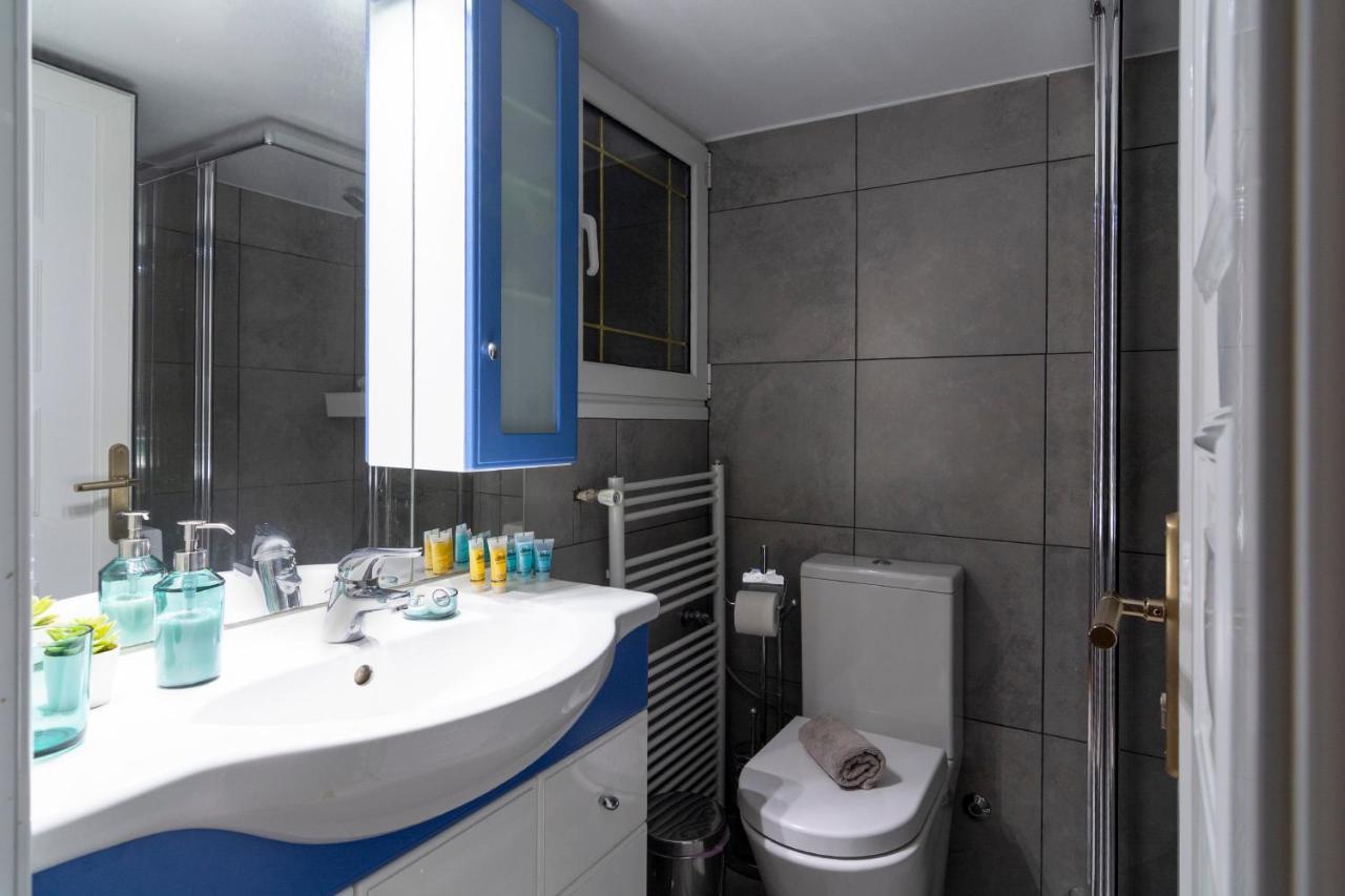 Modern 2Bd Apt In Athens , 3-Min Metro Exteriér fotografie