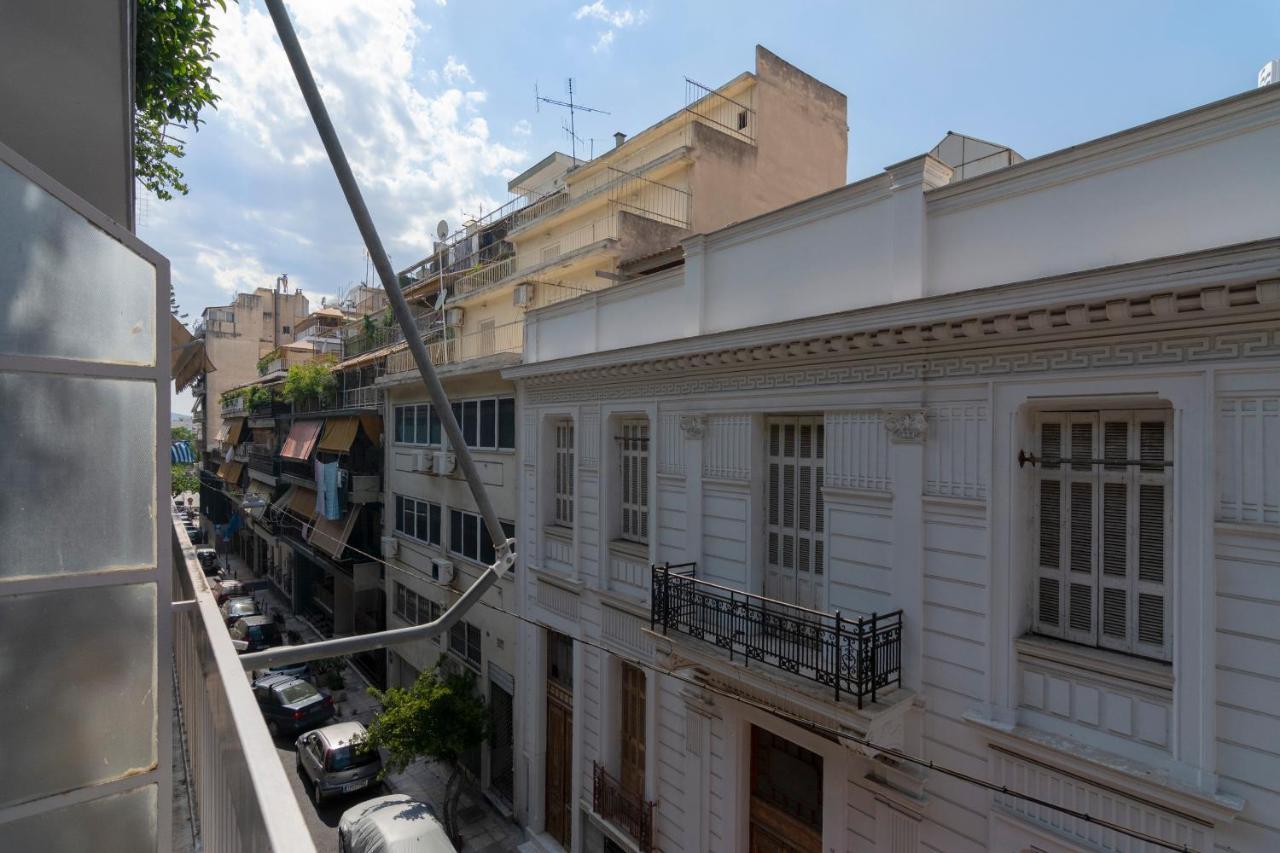Modern 2Bd Apt In Athens , 3-Min Metro Exteriér fotografie