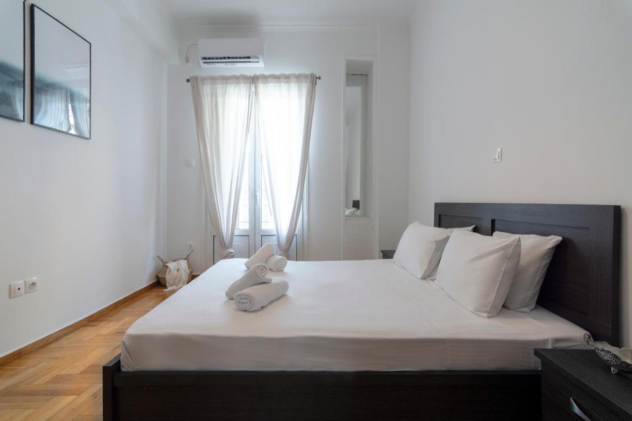 Modern 2Bd Apt In Athens , 3-Min Metro Exteriér fotografie